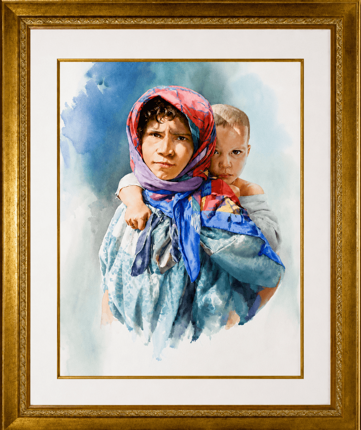 Femme et enfant